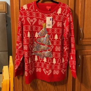 Cozy Red Christmas Sweater